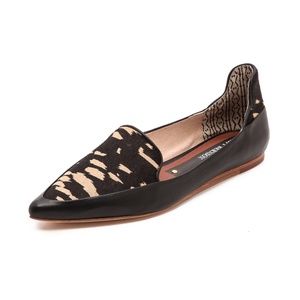 Matt Bernson Verona Pointed Toe Haircalf Flats